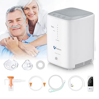 Health Oxygen Machine 1-7L/min 30%-90% Wheelchair Portable Oxygen Device Machine for Home Use