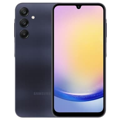 SAMSUNG Galaxy A25 5G Dual SIM (256GB, 2024) 6.5" 120Hz AMOLED, Octa-Core, 50MP Camera, 4G Volte (GSM Unlocked for AT&T, T-Mobile, Global) International Model A256E/DSN (w/ 256GB SD Card, Blue Black)