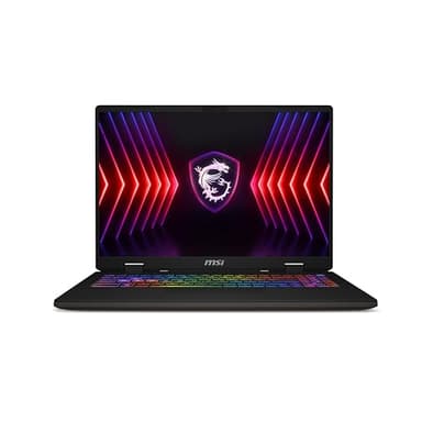 MSI Sword 16HX 16 Inch 16:10 QHD+ 240Hz Gaming Laptop - (Intel Core i7-14700HX, NVIDIA GeForce RTX 4060, 16GB RAM, 1TB SSD, Windows 11 Home) - Cosmos Grey