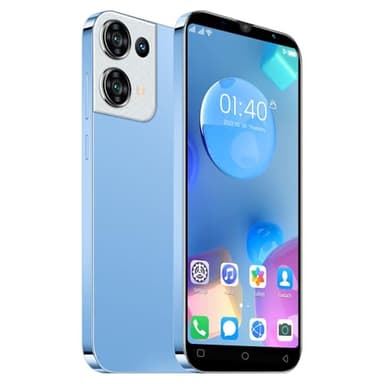 WRTogo Rino9 Cheap Mobile Phones, 5.0" Display 2G Dual SIM, 16GB ROM/(Expandable up to 128GB), Android 9.0 OS, Dual Camera, Face Unlock Cell Phone (Rino9-Blue)