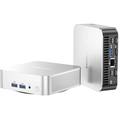 GEEKOM [Dominant Performance] A6 Mini PC Windows 11 Pro, with AMD Ryzen 7 6800H(Beat N95/N97, Up to 4.7GHz), 32GB DDR5 & 1TB PCIe NVMe SSD(Upgradable), Radeon 680M/8K UHD/Wi-Fi 6E/BT 5.2 for Office
