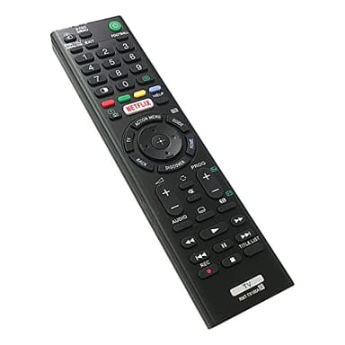 TV Replacement Remote – Works For Most Sony Televisions (LED,LCD,Plasma) – Ideal TV Replacement Remote Control With Same Functions As The Original Sony Remote - Black-NANDEYIBI