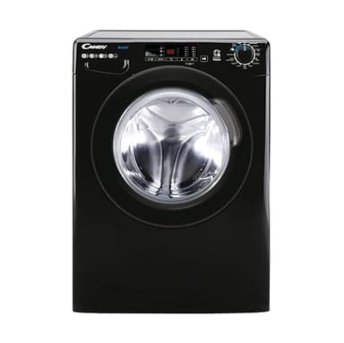 Candy CS148TWBB4/1-80 8kg Freestanding Washing Machine with 1400 rpm - Black - B Rated