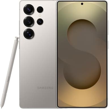Samsung Galaxy ​S25 Ultra 5G (2025) ​512GB ​Storage​ + 12GB RAM SM-S938B ​Qualcomm Snapdragon 8 Elite SIM Free Factory Unlocked​ Android 15 Smartphone (Titanium Grey)