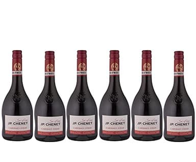 J.P. Chenet So Free - Alcohol free Red Wine - Cabernet Syrah - No added flavours, authentic taste - Origin : France (6 x 0.75 L)