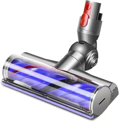 SpareStore Upgraded Anti Tangle Brush Head Vacuum Cleaner Head Compatible With Dyson V7 V8 V10 V11 V15 SV10 SV11 SV12 SV14 Models For Carpet