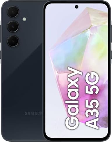 Samsung Galaxy A35 5G, Dual, 128GB 6GB Ram, Awesome Navy, SM-A356BZKBEUE