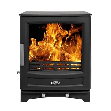 Arizona A05 5 kW Multi-Fuel Stove | Log Burner for Wood & Smokeless Fuel | Durable Steel Construction & EcoDesign Ready | DEFRA Approved