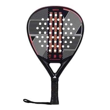 Adidas Match 3.3 Padel Racket - - Black/Red