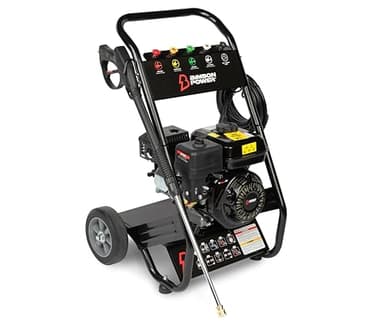 Bimson Power Petrol Pressure Washer 2900PSI / 180 Bar Jet Washer with 5 Spray Nozzles, High Pressure 8m Hose, Portable Power Washer, 2 Year Warranty