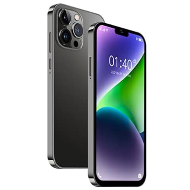 DxDcS DxD15Ps 4G Dual SIM Smartphone, 2GB RAM+16GB ROM/SD 128GB, 4300mAh Battery, 6.6 inch Display, Android 10.0 OS, Dual Camera 8MP, WIFI, GPS, FM, Bluetooth,Face Unlock Mobile Phone (Black)
