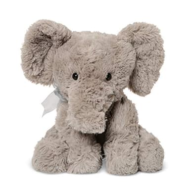 Baby Box Shop - Baby Elephant Teddy, Grey Plush Soft Toy Teddy Bear - Ideal for Christenings, Birthday or Baby Gift, Soft Toys for Kids