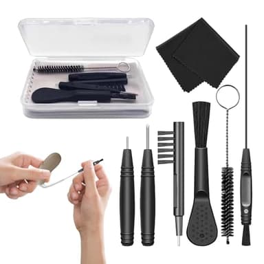 Hearing Aid Cleaning Kits, Professional Hearing Aid Accessories, Hearing Aid Cleaning Kit, Hearing Aid Cleaner, Hearing Aid Cleaning Wire Brush for Hearing Aid Tubes NHS Earbuds