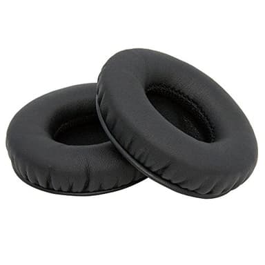 Ear Pads Replacement for Beats Dr. Dre Solo HD Wired/Solo 1.0 Wired Headphone by MMOBIEL - Memory Foam and Protein PU Ear Pad Cushions - On-Ear Earpads Replacement - Black