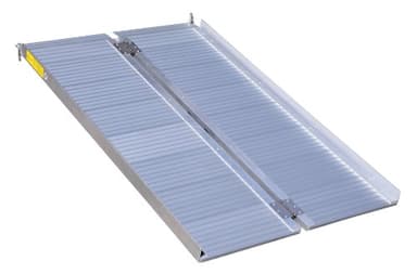 Aidapt Lightweight 3ft Folding Ramp.Durable Aluminium,Portable,Carry Handle,No Tools Required,Threshold,Kerbs,Wheelchair,Scooter,Disability,Easy to store