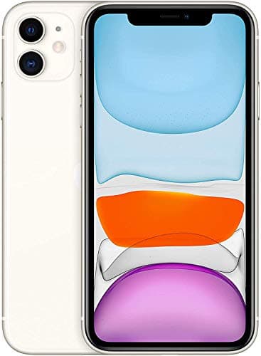 Apple iPhone 11, 64GB, White (Renewed)