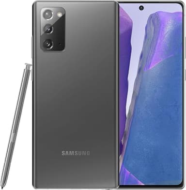 Samsung Galaxy Note 20 5G 128GB Mystic Grey (Black)- Dual Sim (e-sim) Unlocked (Renewed)