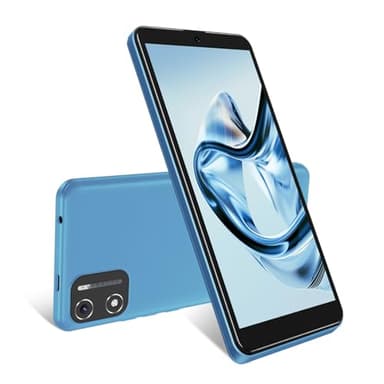 Xgody Android Phone X32, SIM Free Unlocked Mobile Phone with 5.5'' Display Android 14 Octa-Core 2850mAh battery, 4G Dual SIM, 2GB+16GB/128GB Expandable, 8MP Cameras Face ID GPS UK Verizon(Blue)