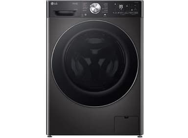 Wifi Connected 9Kg / 6Kg Washer Dryer with 1400 rpm, TurboWash™360, ThinQ, AI DD in Platinum Black