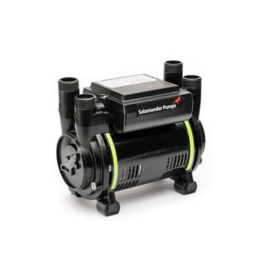 Salamander Pumps - CT50 Xtra Shower Pump - 1.5 Bar Pressure - Twin End - Suitable for Positive Head, Gravity Fed Systems Only - WRAS Approved