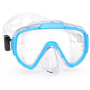 Zeligerstar Snorkel Mask Adult, 180° Panoramic View Diving Mask, Anti-Fog Swimming Mask with UV Protection Lens, Anti-Leak Swimming Goggles for Men Women