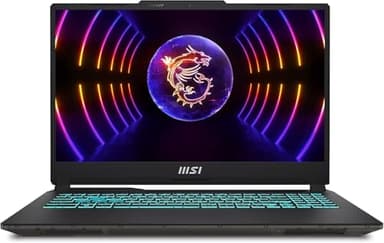 msi Cyborg 15 A12UDX-468UK 15.6" Gaming Laptop | Intel Core i5-12450H | 16GB RAM | 512GB SSD | Nvidia GeForce RTX 3050 6GB | 144Hz Full HD Display | Blue Backlit Keyboard | Translucent Black
