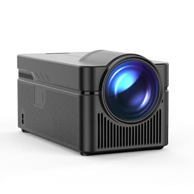 [Netflix Licensed]HY450 NTV Smart Projector Native 1080P 700ANSI 4K Support, Portable Auto Keystone, Auto Offest with WiFi Bluetooth Voice Remote, Ultra Short Throw Video Projector