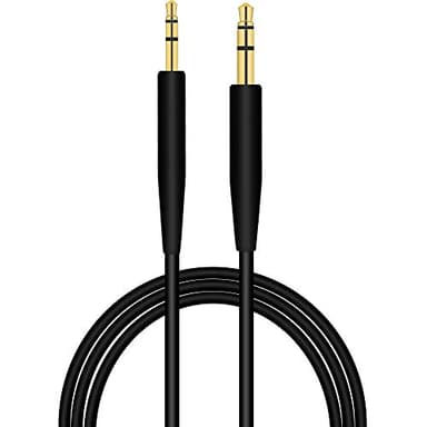 2.5mm to 3.5mm cable, Bose Headphone Cable, Stereo Jack Cable, Replacement Headphone Audio Wire Compatible with Bose QC 35 / QC35 II / QC25 / OE2, JBL E45BT E55BT E65BTNC