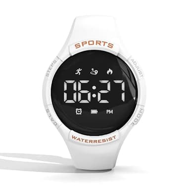 findtime Fitness Watch (No Need App) Pedometer Watch for Calories, Distance, Step Counter for Walking Womens Mens Digital Watch Fitness Tracker without Smartphone