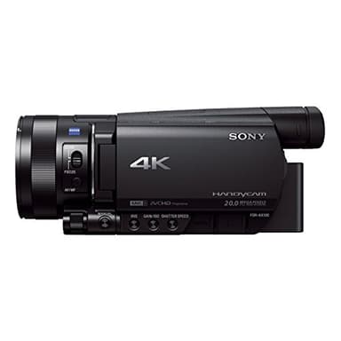Sony FDR-AX100EB Ultra HD 4K Camcorder (29 mm Wide Angle Lens, Record Long 4K Videos in XAV S Format, Wi-Fi and NFC) - Black