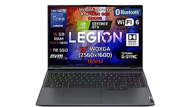 Lenovo Laptop Legion 5 Gaming Intel Core i9-13900HX 16GB Ram 1TB SSD Geforce RTX4060 8GB GDDR6 16" WQXGA 2560x1600 IPS 300nits Anti-glare, 100% sRGB, 165Hz FREEDOS