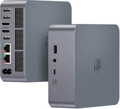 Beelink Mini PC AMD Ryzen 9 6900HX Up to 4.9GHz 8C/16T, SER6 32GB DDR5 RAM 1TB SSD PCIe4.0, Radeon 680M Graphics 12core 2400 MHz, 2.5G LAN Mini Computer WiFi 6/BT5.2/HDMI/DP/USB4.0,Gaming/Office