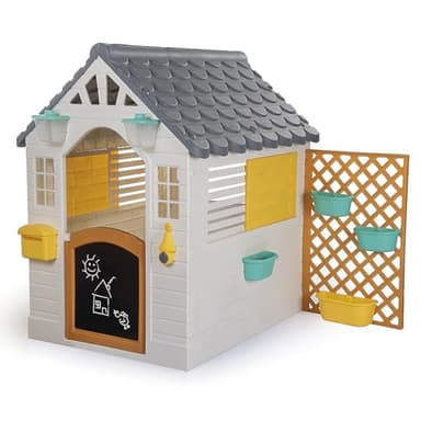 Dolu Playhouse with Electronic Doorbell For Children From 2 Years Garden Toy For Kids Garden Toys Playhouse Kids Outdoor Indoor Plastic House Toddler Garden Toys