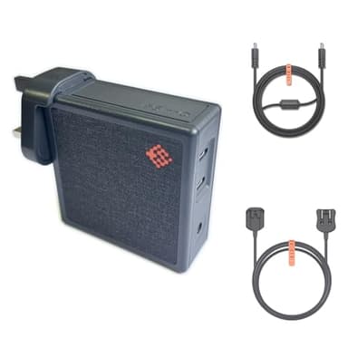 Gan Charger for Laptop: 150W,135W,130W,120W,90W,65W - DC&Type-C Charger compatible with Dell,Lenovo,HP,Razer,MSI,Asus,Acer