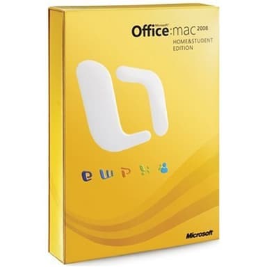 Microsoft Office mac Home and Student 2008