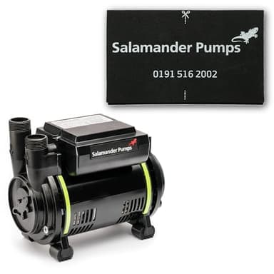Salamander Pumps - CT85 Xtra Shower Pump - 2.2 Bar Pressure - Single End - Suitable for Positive Head, Gravity Fed Systems Only - WRAS Approved