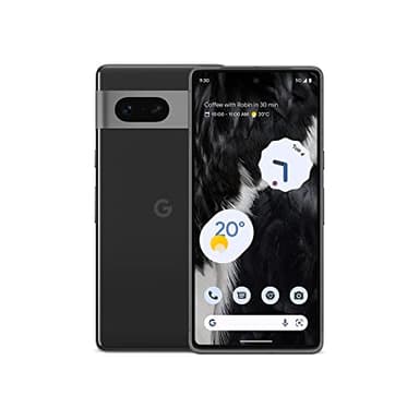 2022 Google Pixel 7, 128GB - Obsidian (Renewed)