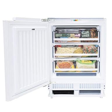 SIA RFU103 Integrated Freezer Under Counter, E Rated, Auto Defrost, 60cm Wide, 3 Drawers, 2 Years Parts and Labour Guarantee