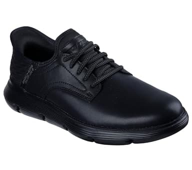 Skechers Men's Hands-Free Slip-ins Garza GERVIN Sneaker, Black, 9 UK