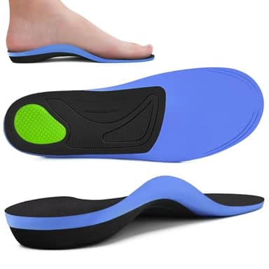 Orthotic Insole,Arch Support for Insole,Plantar Fasciitis Insole,Trimable Size,for Over Pronation,Metatarsalgia,Flat Feet,Heel Pain, Insoles for Men and Women,L (UK M'S9-10,EU M'S42-43)