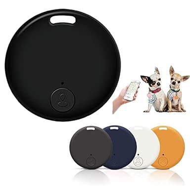 Qualihome Key Finder Smart Bluetooth Tracker, Anti-Lost Item Locator for Keys, Wallet, Pets, Luggage, Child, Works With Android & iOS (4 Pack)