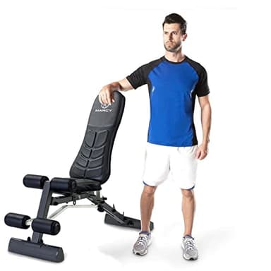 Marcy SB-10100 Deluxe Folding Weight Bench with 270kg capacity