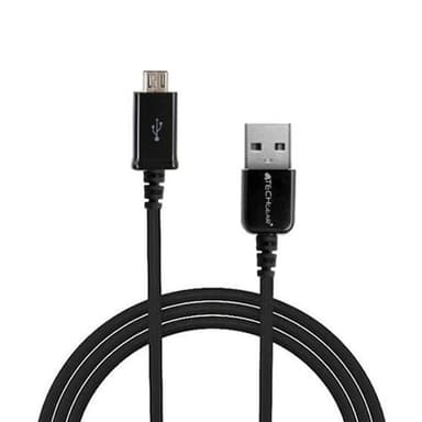 TECHGEAR Extra Long (2 Meter 6.5 ft) Micro USB Data Sync & Charging Cable Lead Compatible with Samsung Galaxy Tab A 8.0 2019, Tesco Hudl & Hudl 2 Tablets