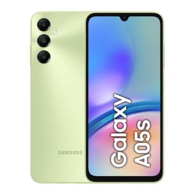 Samsung Galaxy A05s, Factory Unlocked Android Smartphone, 13MP Front Camera, Fast Charging, 64GB, Light Green, 3 Year Manufacturer Extended Warranty (UK Version)
