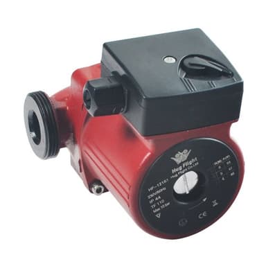 Hug Flight Central Heating Circulating Pump, 100W, 230V, 3 Speed Levels, Manual/Automatic Switch, Ultra-quiet Operation