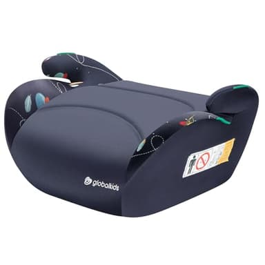 globakids I-Size Booster Car Seat - 125-150cm,Child Booster Seat,Comfortable, Compact & Lightweight,Portable Car Seats for Kids,ECE R129，(Navy)