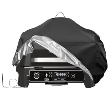 Grill Cover for Ninja Woodfire Pro XL Electric BBQ Grill & Smoker, Waterproof Outdoor Electric Barbecue Grill Cover for OG850UK