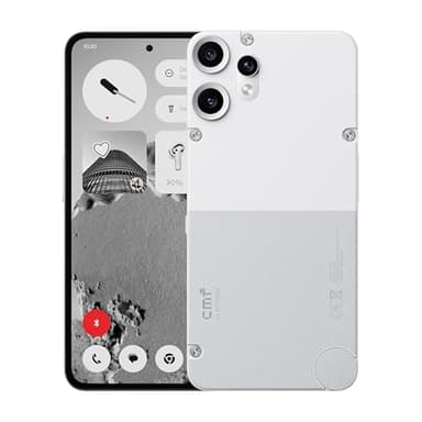 CMF Phone 2 Pro 128GB - Unlocked 5G Mobile phone with 50 MP rear camera and 20x Zoom, 6,77" FHD+ AMOLED 120 Hz display, 5000 mAh long-lasting battery and Nothing OS 3.2 - White