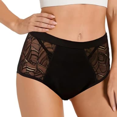Washable Incontinence Pants Women, Lady Dry Leakproof Underwear for Women Incontinence Adult Protective Briefs, 3X Protection for Light Leaks, Dry and Secure with Odour Control (M, Count, 1)