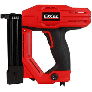 Excel 2-in-1 Electric Stapler Nailer Gun 15-32mm 18 Gauge Heavy Duty 240V~50Hz - Electric Nail Gun - Corded Nailer Gun - Ideal for Woodworking, Decorating, Construction Jobs